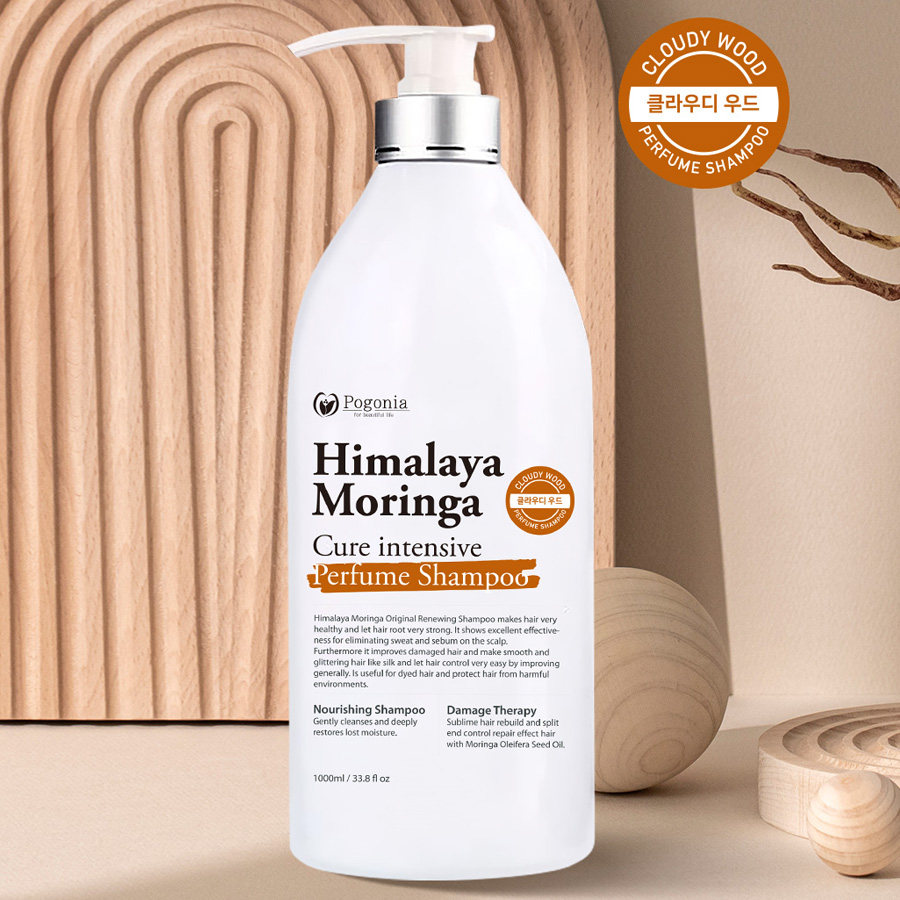 포고니아 히말라야 모링가 클라우드 우디 퍼품 샴푸 1000ml