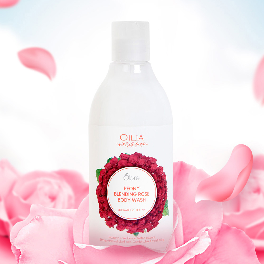[오브레] 피오니 블랜딩 로즈 바디워시 300ml