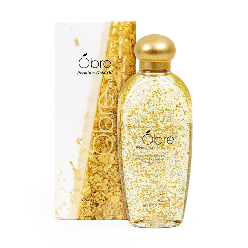[오일리아]오브레 프리미엄골드오일 /장미향 140ml(피부자극테스트 완료)