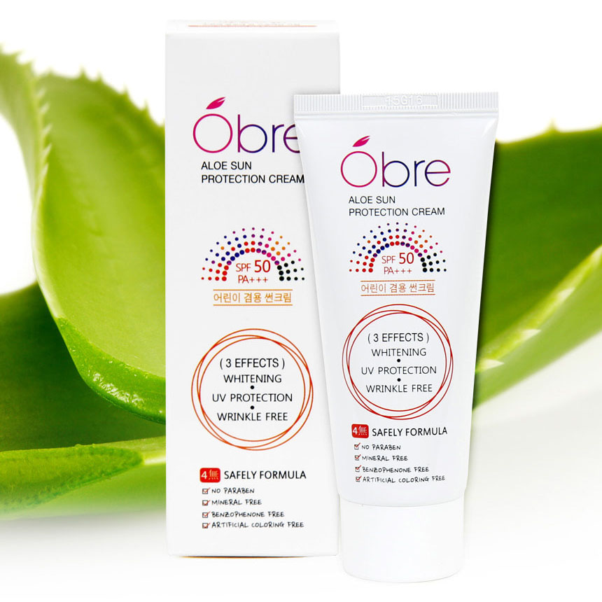 [오일리아]오브레 썬크림 핸드크림 2종 (핸드크림 60ml+선크림 40ml)