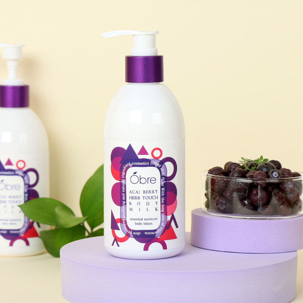 [오일리아] 오브레 아사이베리 허브터치 바디밀크 300ml