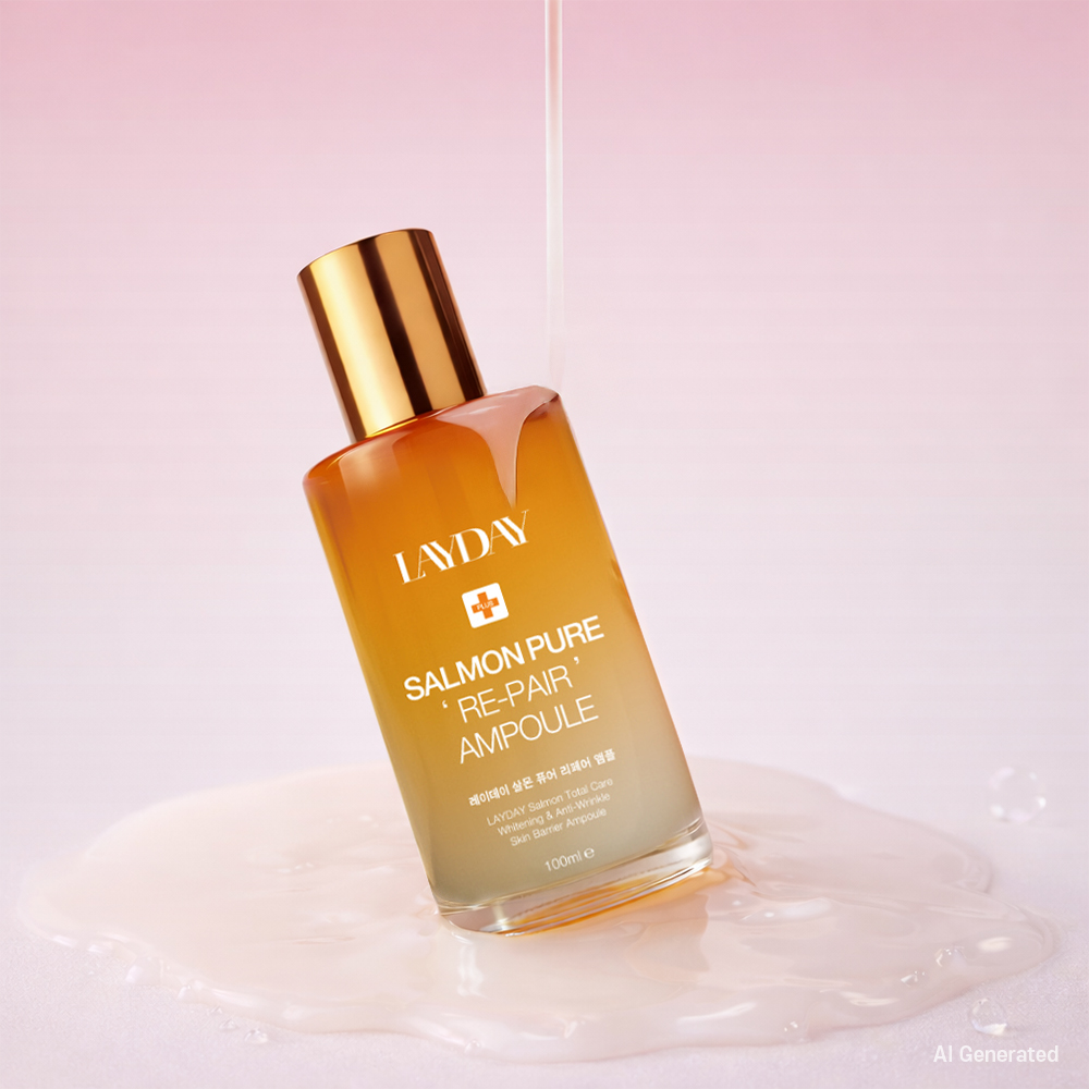 [최저가도전] (기미흔적 뿌리까지!)(레이데이) PDRN 연어주사 재생앰플 100ml