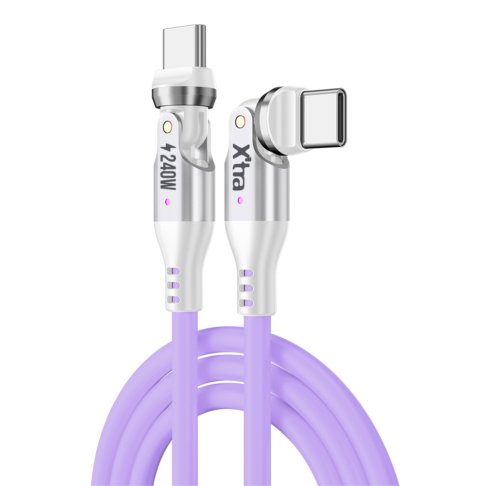 엑스트라 540도 회전식 C to C 240W 고속 케이블