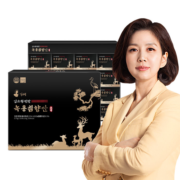 김소형 원방 녹용침향단 3.75g x 32환 (쇼핑백 포함) [A0820]