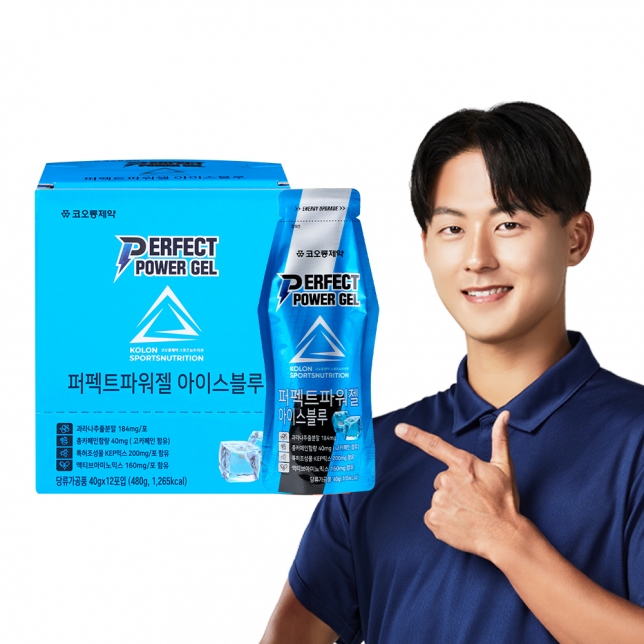 [1+1] 퍼펙트 파워젤 아이스블루 40g x 12포 X 2개
