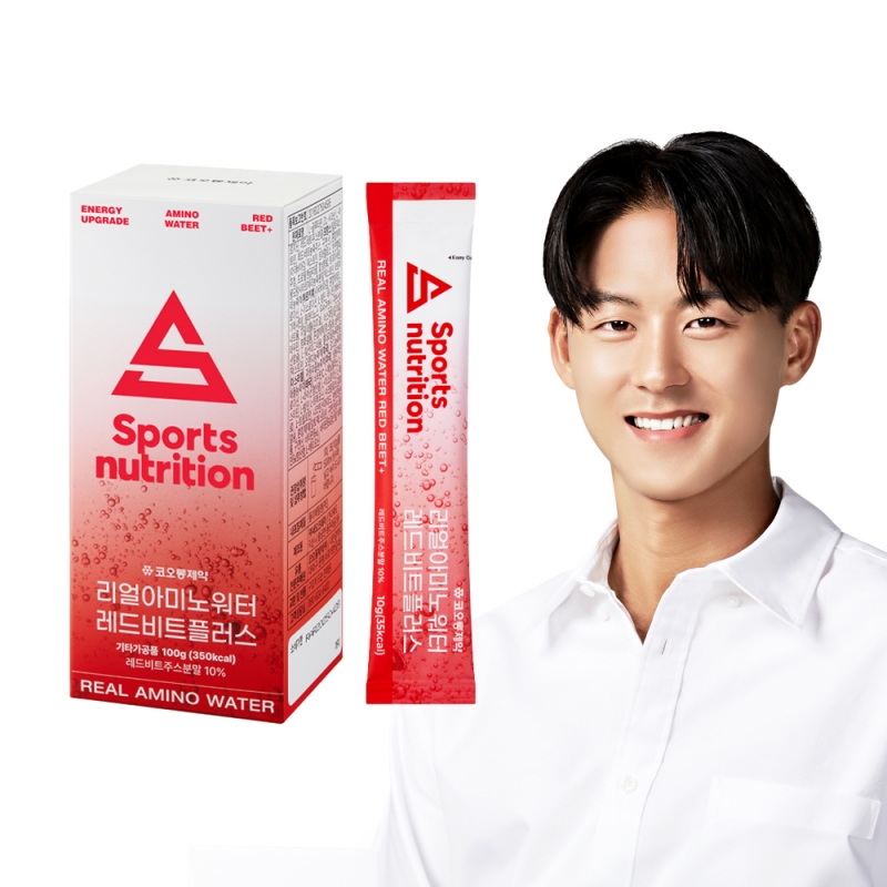 리얼 아미노워터 레드비트 플러스 10g x 10포