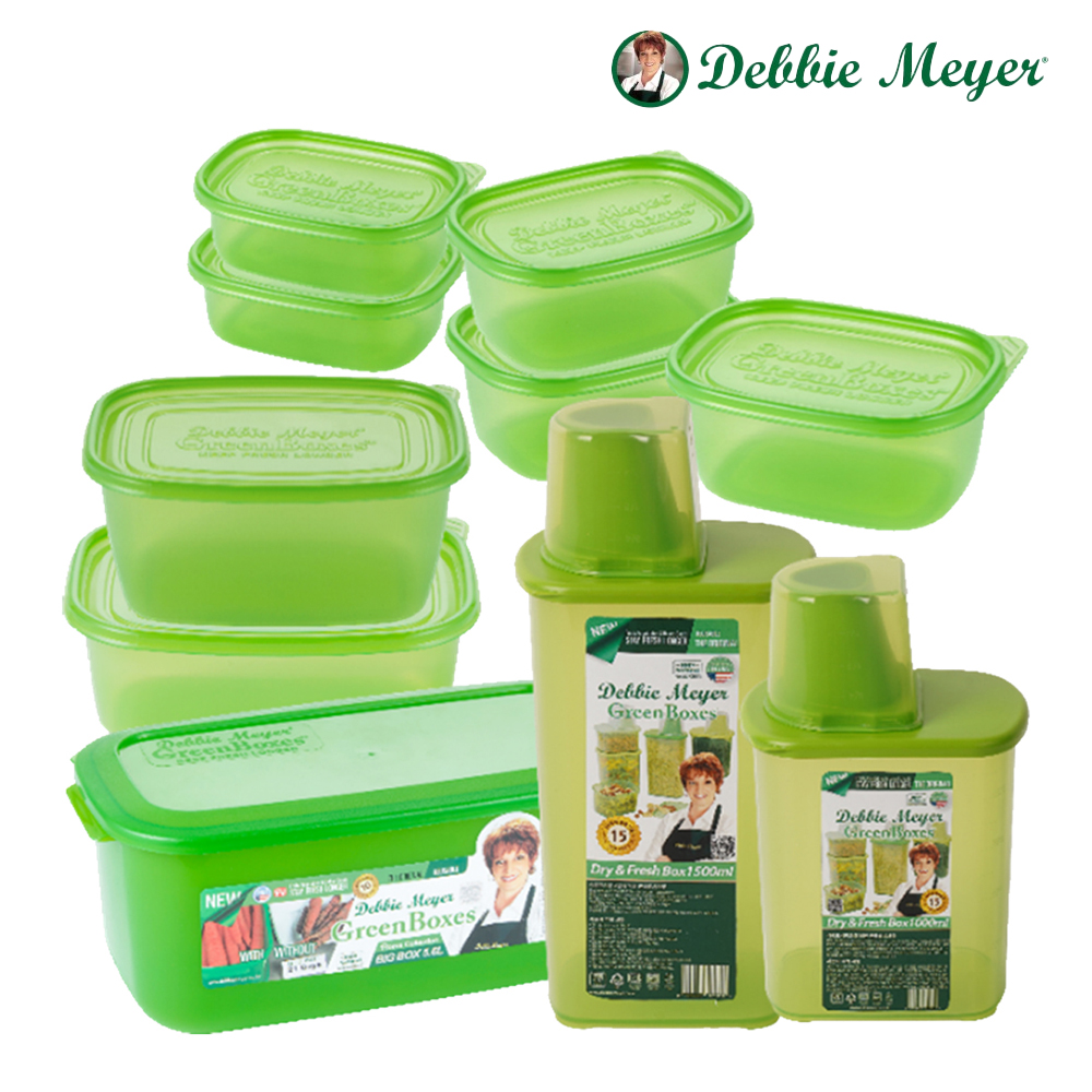 데비마이어 그린박스 선물패키지 5호 (473ml 2개, 709ml 2개, 946ml 1개, 1.4L 1개, 1.8L 1개, 빅박스 5.6L 1개, 잡곡통 1.5L 1개, 잡곡통 1