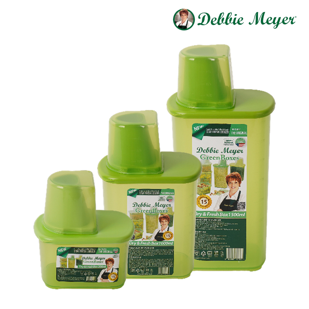 데비마이어 잡곡통(드라이&프레쉬)세트 1호 (잡곡통 1,5리터 1개, 1리터1개, 500ml 1개)
